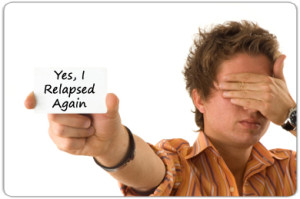 what to do after a relapse