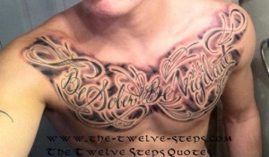 recovery tattoo
