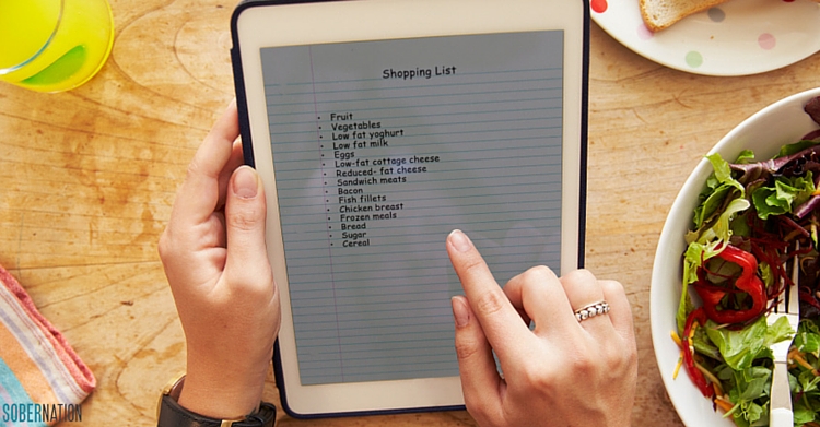 shopping list