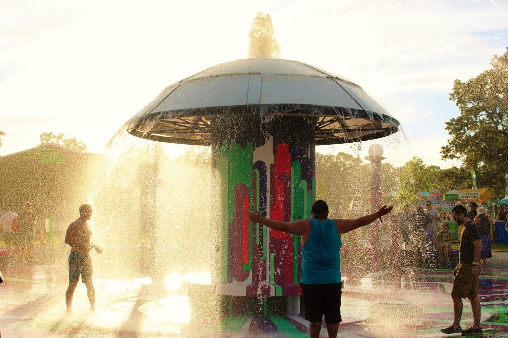 Mushroom Fountain