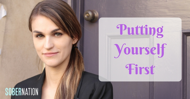 putting yourself first