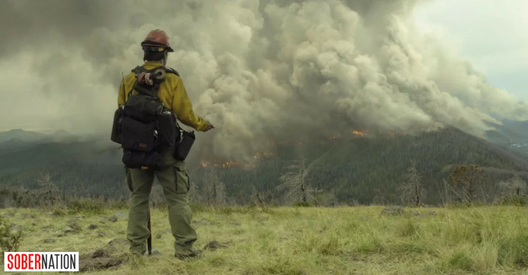 This Man Lost 19 "Brothers" To A Wildfire. Now He's Sober.