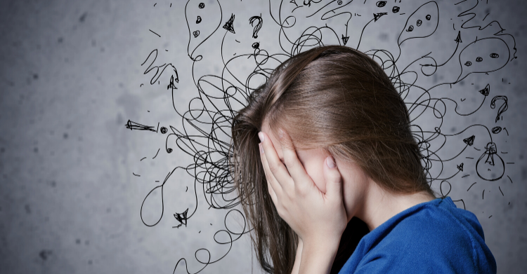 girl extremely frustrated