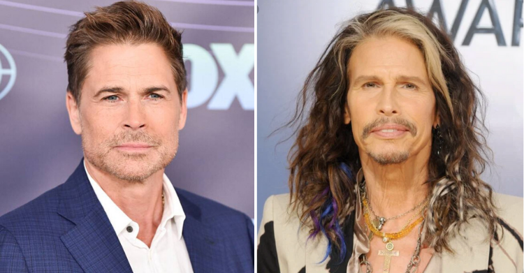 Rob Lowe Credits Steven Tyler To Helping Him Stay Sober.