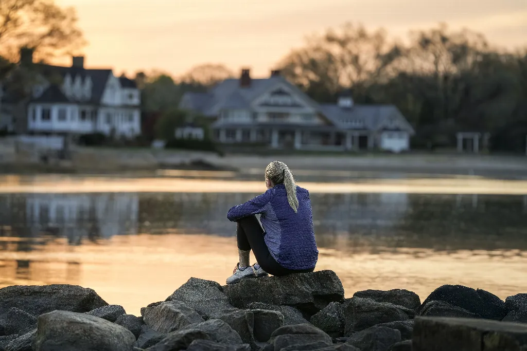 Person reflecting on recovery and long-term health