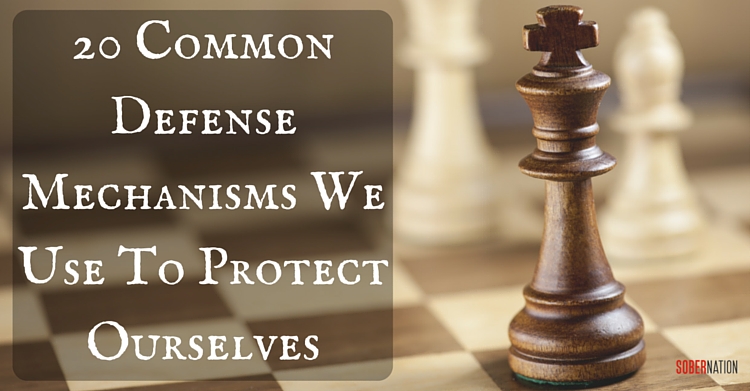 Protecting Ourselves 20 Common Defense Mechanisms Sober Nation