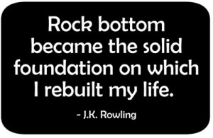 rock bottom in recovery