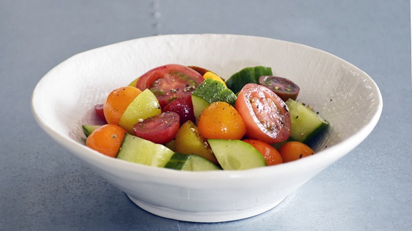 Heirloom Tomato and Cucumber Salad (1)