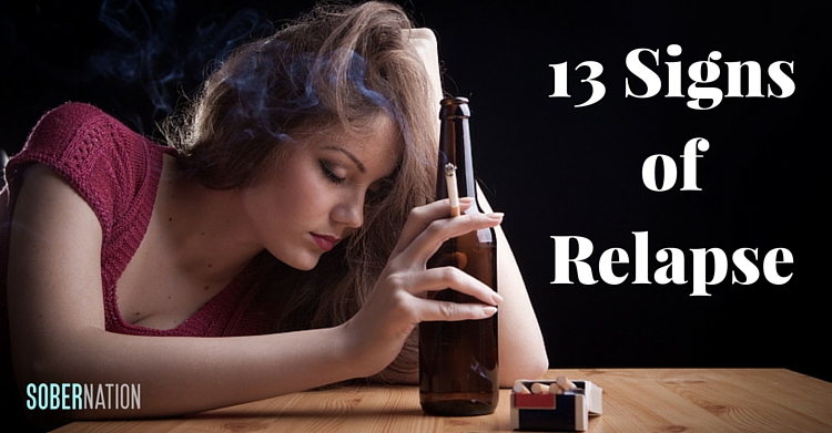 13 Signs of Relapse