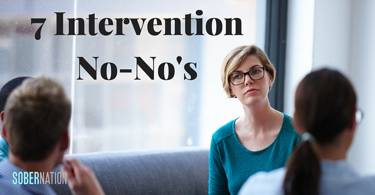 7 Intervention No-No's