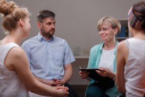 Group therapy in drug rehab